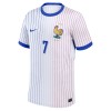 Camiseta de fútbol Francia Griezmann 7 Segunda Equipación Euro 2024 - Hombre